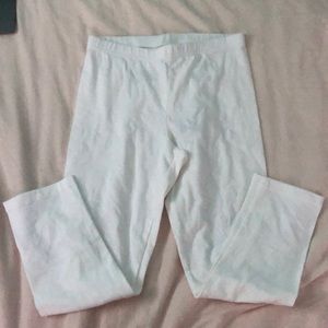 white leggings